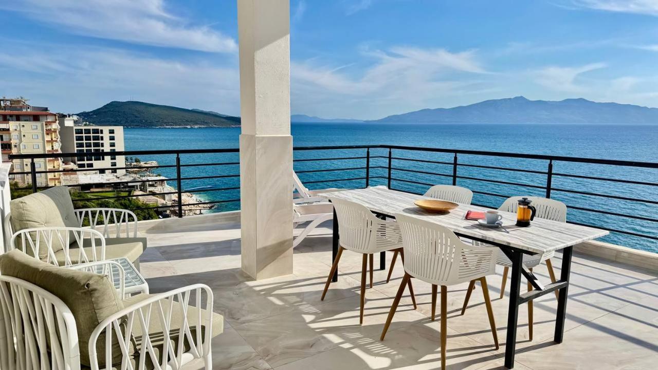 Viola Sea View Penthouse Sarandë Exterior foto